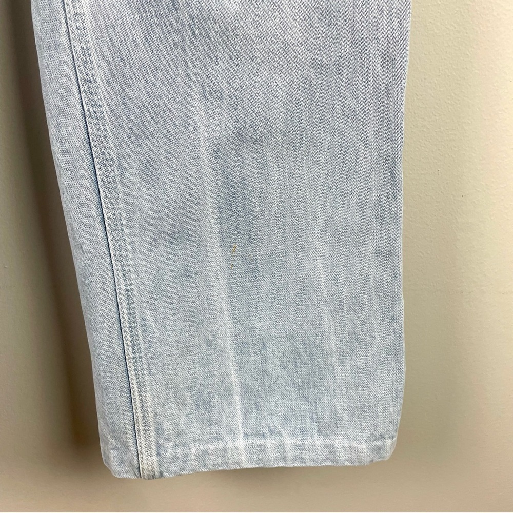 French Star Vintage 70s Jeans High Rise Light Wash Zipper Back Pocket Size 27‎ - Picture 8 of 16